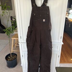 Carhartt Brown Overalls